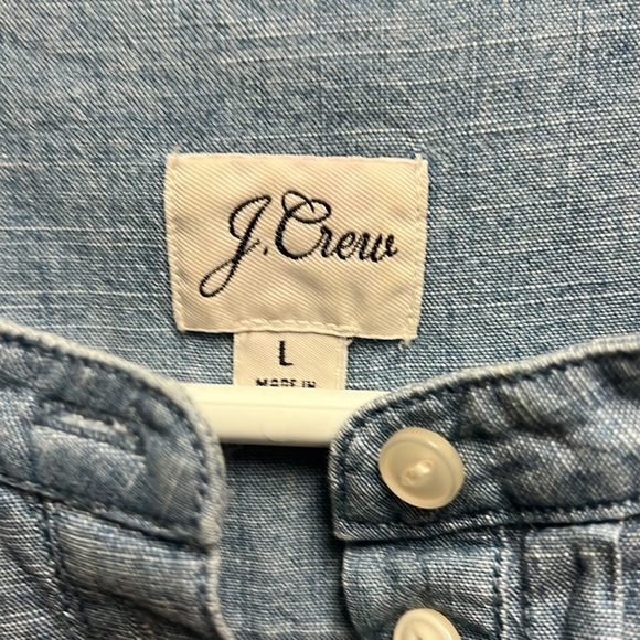 JCrew denim popover - Picture 3 of 8